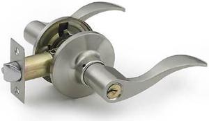 100750 - ENTRANCE LOCK IN LEVER HANDLE WITH LOCK REVERSIBLE