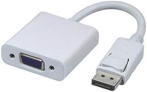 ADA-DP-VGA - DISPLAYPORT MALE TO VGA FEMALE ASSORTED COLOUR