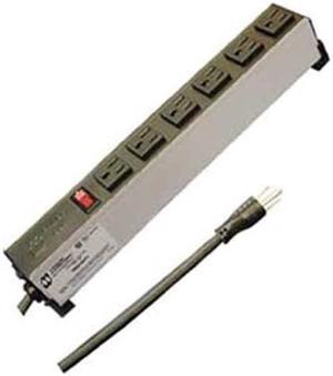 1584H6A1 - POWER BAR 6 O/LET 6FT CORD INDUSTRIAL