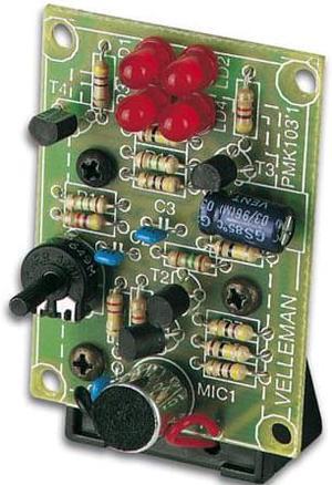 MK103 - SOUND TO LIGHT UNIT USING LED SOUND INDICATOR