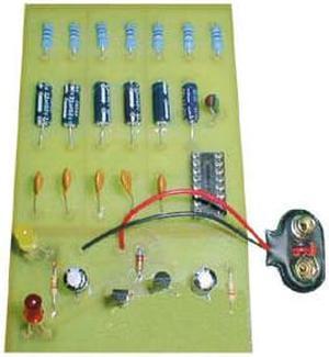 C6445 - LEARN TO SOLDER - FLASHING LIGHT