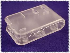 1593HAMPI3CLR - RASPBERRY PI MODEL B+ CLEAR ENCLOSURE