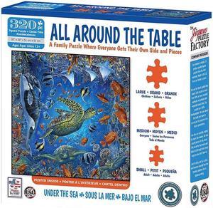 77322 - JIGSAW PUZZLE UNDER THE SEA 20X20IN 320PCS