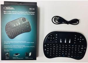 WK-101 - KEYBOARD WIRELESS MINI 2.4GHZ WITH TOUCHPAD