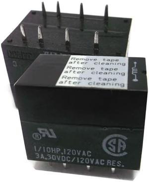 GZ-12 - RELAY DC 12V 2P2T 3A 8P PC 3A/120VAC