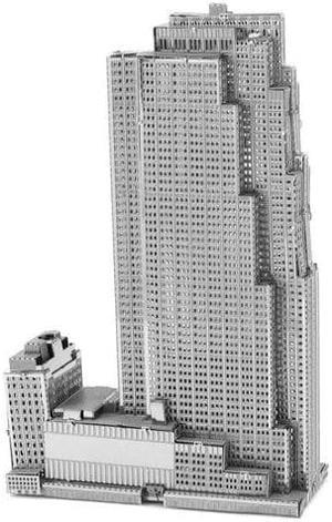 MMS061 - ROCKFELLER PLAZA 3D LASER CUT MODEL 2SHEETS