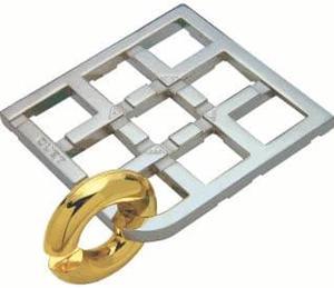 HY21 - DUET PUZZLE-HANAYAMA CAST METAL LEVEL 5