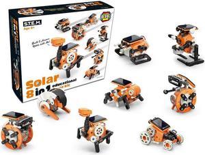 CIC21-619 - SOLAR EDUCATIONAL ROBOT KIT 8 in 1