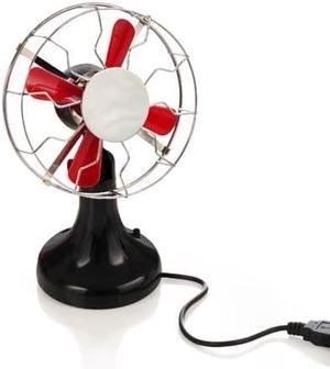 PI-8214 - FAN MINI 6IN DESKTOP USB POWERED RED METAL