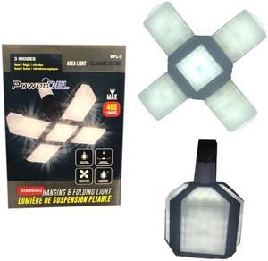 RFL-5 - HANGING AND FOLDING LIGHT 400LUMEN RECHARGEABLE CAMPING AND SECURITY