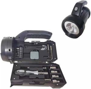 LAT-17 - FLASHLIGHT WITH 17PCS TOOL KIT 3AA BATTERIES NOT INCLUDED