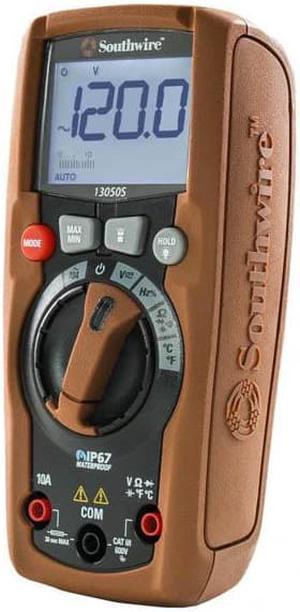 13050S - MULTIMETER DIGITAL AUTO 10A IP67 VOLT/TEMP/RES/DIODE CAT3