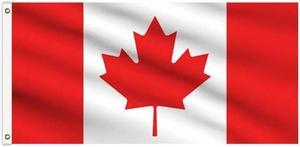 15482 - CANADA SOUVENIR FLAG 2X3FT PRINTED