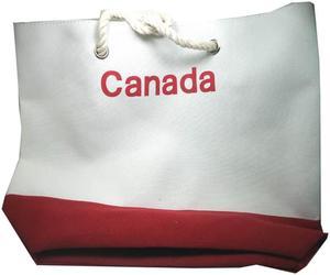 01312 - CANADA/TORONTO SOUVENIR TOTE BAG 17X16IN