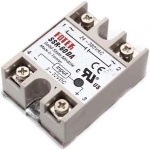 SSR-60DA - RELAY SSDC 3-32V 60A/380VAC CONTROL CURRENT <25MA