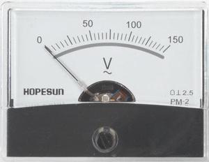 AVM60150 - PANEL METER AC 0-150V 2.4X1.9IN