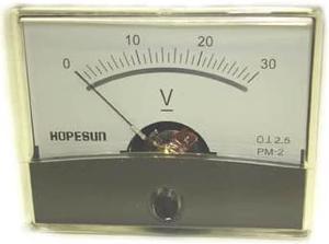 AVM6030 - PANEL METER DC 0-30V 2.4X1.9IN