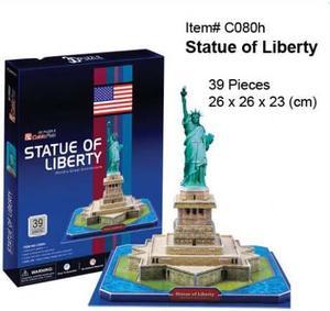 C080H - STATUE OF LIBERTY-3D PUZZLE 39 PCS 26X26X23CM