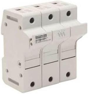 US3J3 - FUSE HOLDER 30A 600VDC/600VAC DIN RAIL CLASS J PRESSURE PLATE