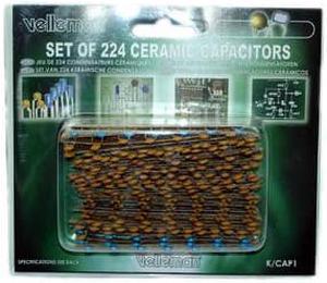 K/CAP1 - CAP CER ASSORETD 224PCS 14 VALUES (224 pcs/pkg)