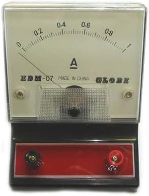 EDM-07 - METER ANALOG BENCHTOP 0-1A DC AMPMETER EDUCATIONAL