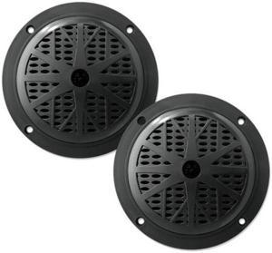 PLMR41B - SPEAKER RND WP 4R 100W MAX 4IN. BLK 100-18KHZ (2 pcs/pkg)