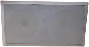 SDM8 - SPEAKER IN-WALL 8R 120W RECT WHT 10 3/8 X 20 3/16IN CUT-OUT