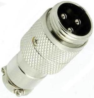 61-633 - MICROPHONE 3M INLINE JACK METAL