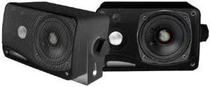 PLMR24B - SPEAKER MARINE 200W 4R BLK. WEATHERPROOF 5.25X3.75X3.75INCH (2 pcs/pkg)