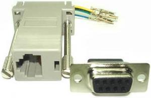 A09F11 - MODULAR ADAPTER DB9F/RJ12 6P6C