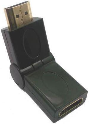 PRO2098-180D - HDMI MALE-FEM ADAPTER RA SWIVEL 180DEG