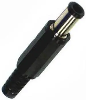 Z259-2 - DC POWER PLUG 2.5X5.5X9.3MM STRAIN RELIEF (2 pcs/pkg)