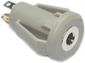 70-549 - AUDIO JK 2.5 STEREO 4C SNAP-IN PANEL MOUNT PLASTIC