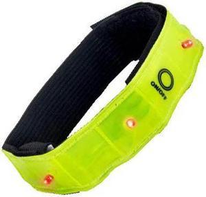 07091 - REFLECTIVE LED ARMSTRAP REQUIRES 1XCR2032 BATTERY(INCL)