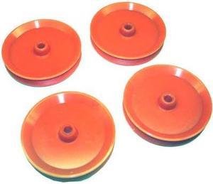 ME410-4038 - PULLEY SET 38MM DIA W/4MM HOLE  (4 pcs/pkg)