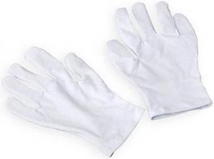 09I-3168C-LADIES - GLOVES COTTON MEDIUM WHT INSPECTORS GLOVE LADIES SIZE (12 pcs/pkg)