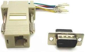 A09M45 - MODULAR ADAPTER DB9M/RJ45 8P8C