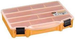 187037 - COMPONENT BOX 10X8X1.5IN ORANGE 10 COMPARTMENTS