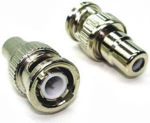 AN-347 BC - BNC ADAPTER PLUG-RCA JACK  (2 pcs/pkg)