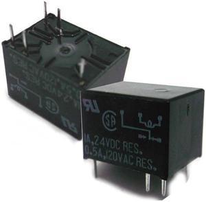 MZ-24HS-K-U - RELAY DC 24V 1P2T .5A 5P PCMT .5A/120AC 1A/24VDC