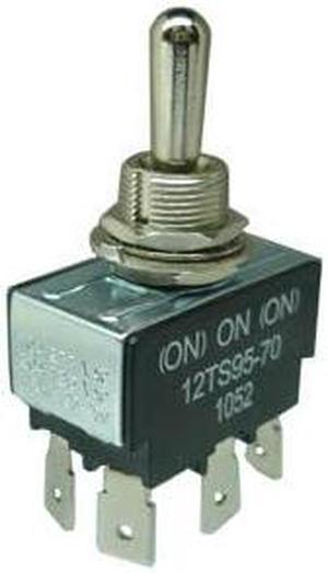 7300074 - TOGGLE SWITCH 2P2T 20A (ON)-ON- (ON) 125VAC TH QT 12MM HOLE