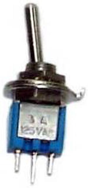 GY2073P - TOGGLE SWITCH 1P2T 3A ON-NONE-ON 125VAC TH SOL 5MM HOLE