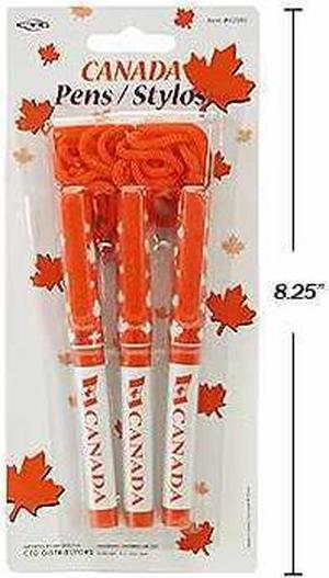 62095 - CANADA SOUVENIR PEN WITH CORD