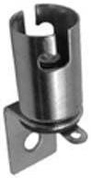 55-204-3 - BULB HOLDER BAYONET 10MM SC SOL E10 T3-1/4 SC=SINGLE CONTACT TAB (3 pcs/pkg)