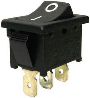 MR2120-C5-BB2N-DP - ROCKER SWITCH 1P2T 10A ON-NONE- ON 125VAC QT 13X20MM BLK