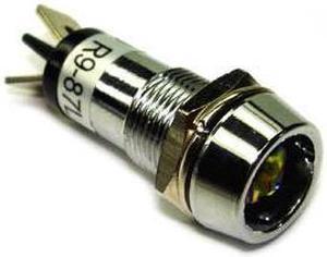 40471 - INDICATOR 12V LED 13MM AMB CHMT QT