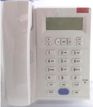 TEL-2WH - TELEPHONE WITH SPEAKER PHONE WHITE