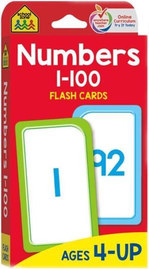 SZ04005 - NUMBERS 1-100 FLASH CARDS