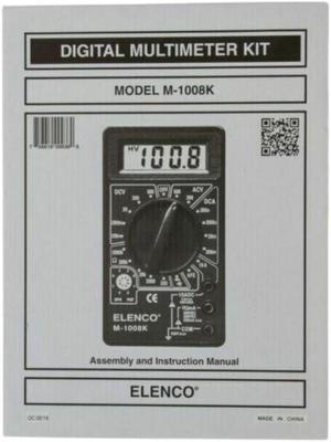 M-1008K - DIGITAL MULTIMETER KIT