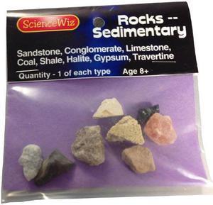 9286 - ROCKS SEDIMENTARY ASSORTED TYPES